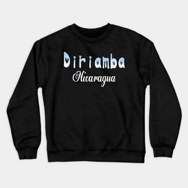 Diriamba Nicaragua Carazo Spanish Teacher Crewneck Sweatshirt by hispanicworld